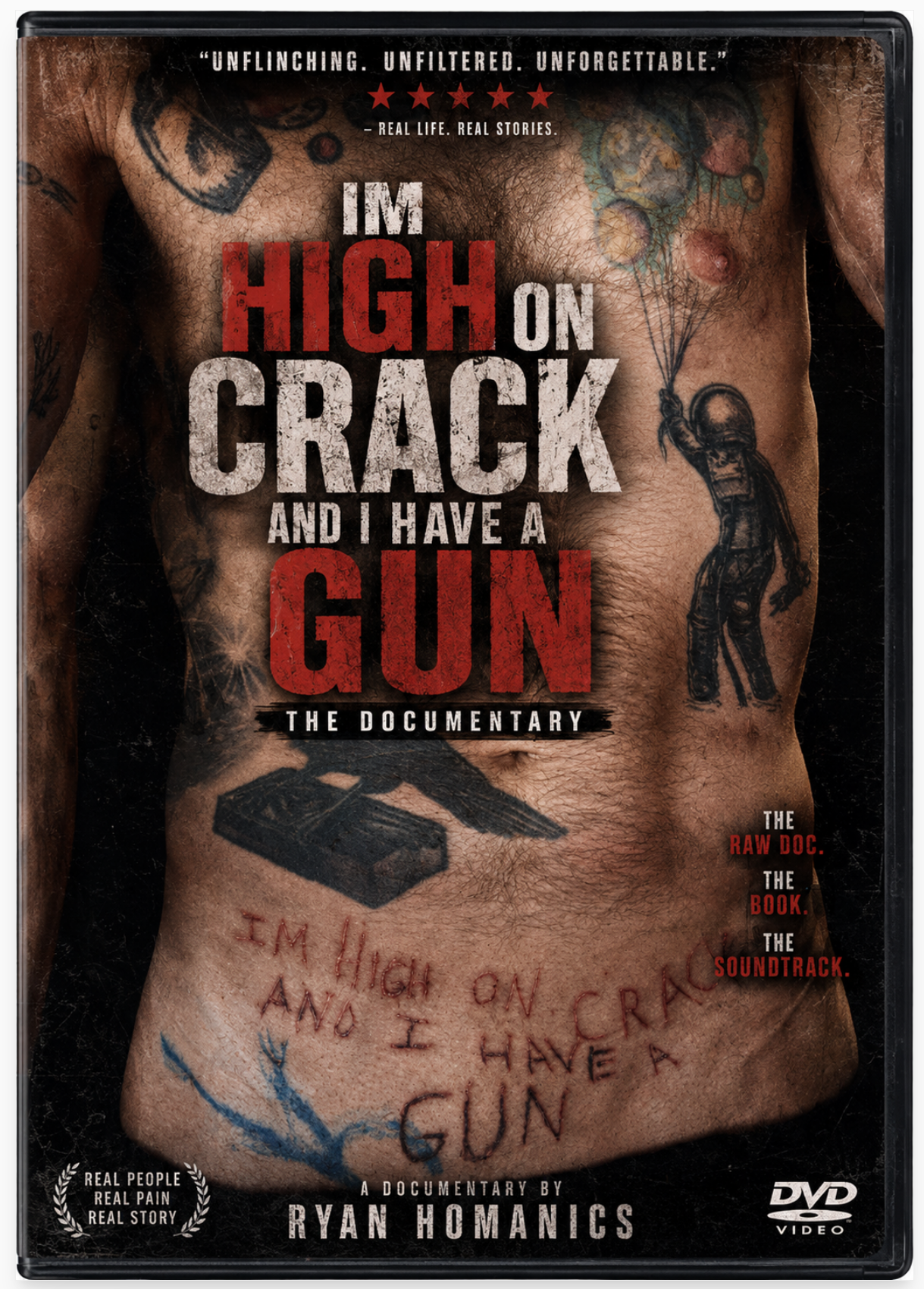 Documentary DVD cover art for IHOCAIHAG