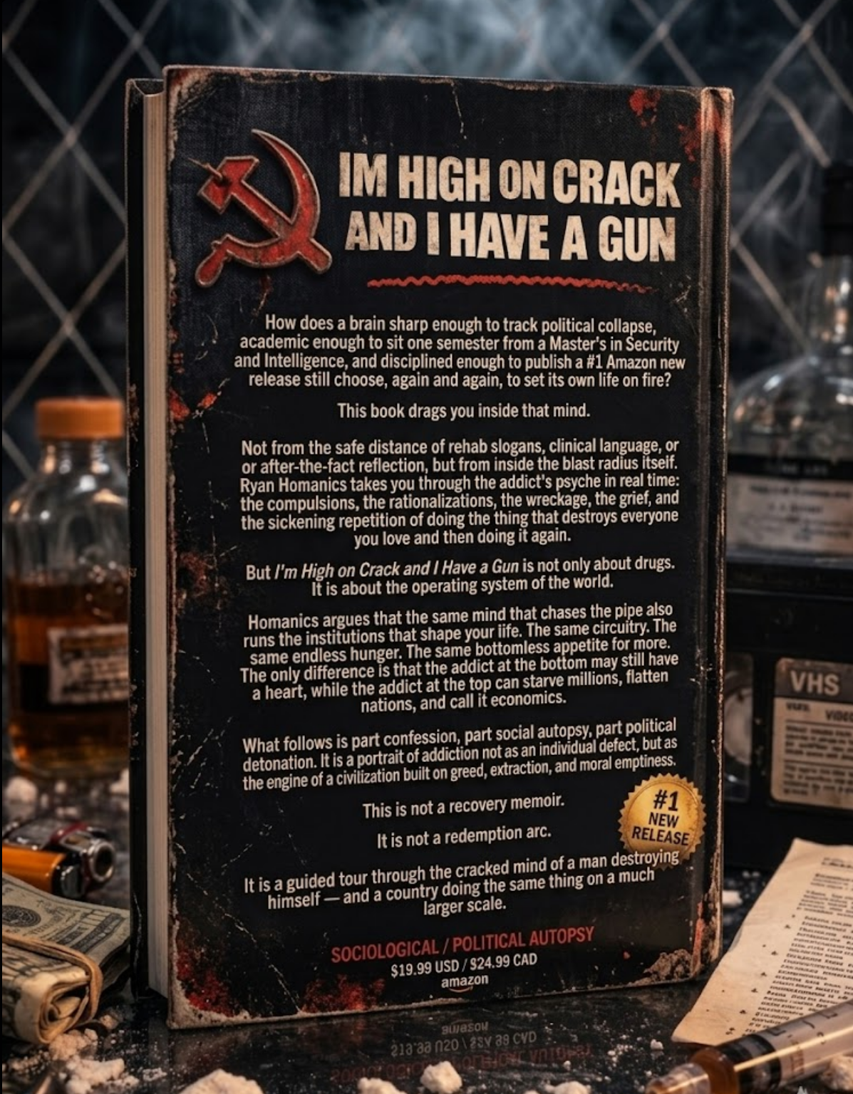 Back display mockup of the IHOCAIHAG book