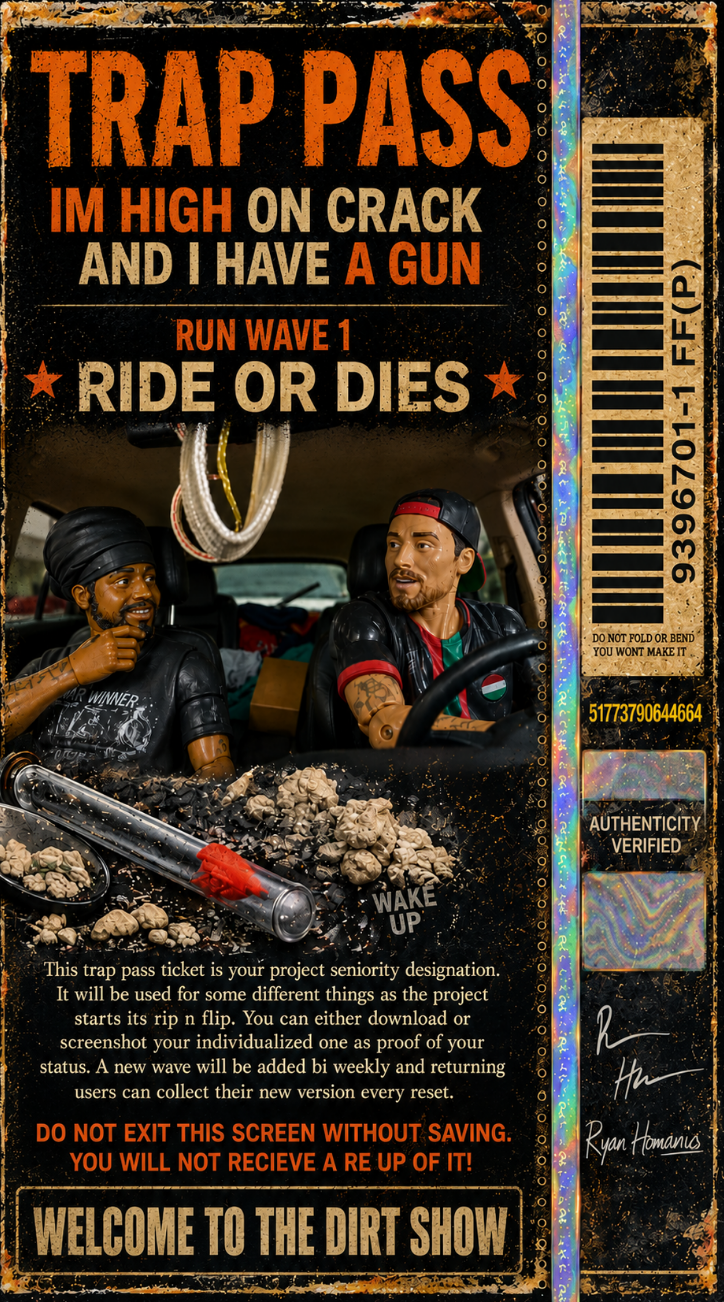 Trap Pass Run Wave 1 Ride or Dies
